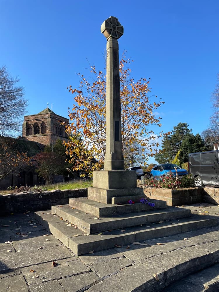 Thornton Hough - WW1 Cross