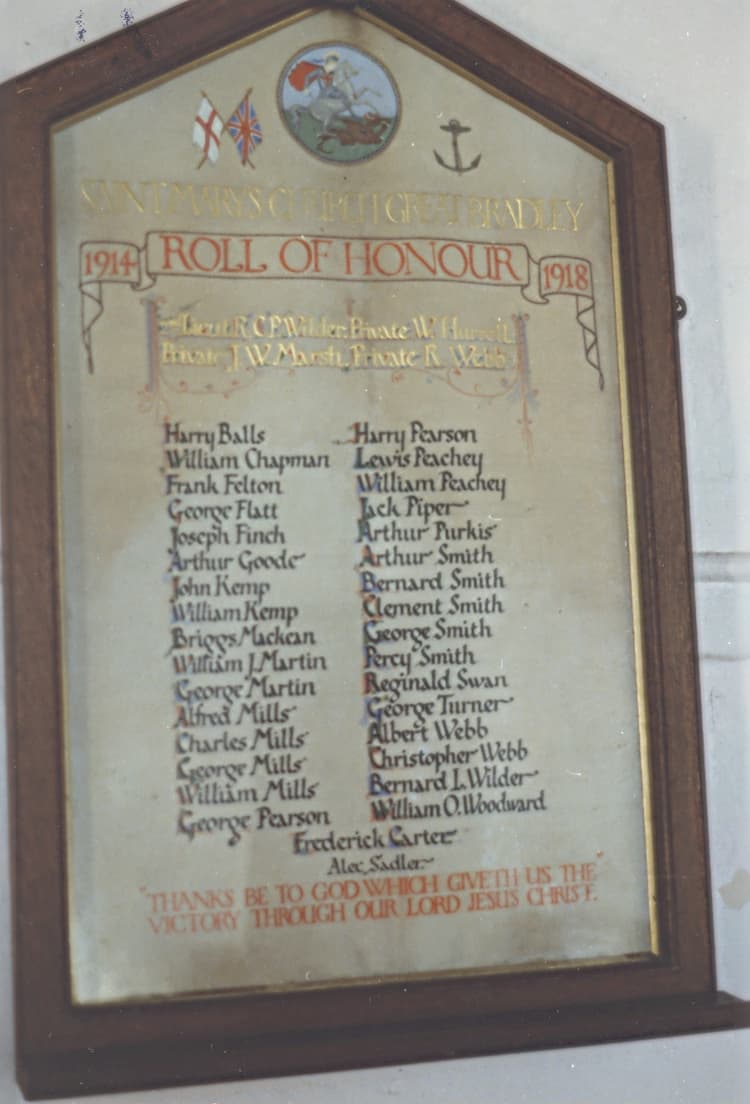 St Marys Church, Great Bradley