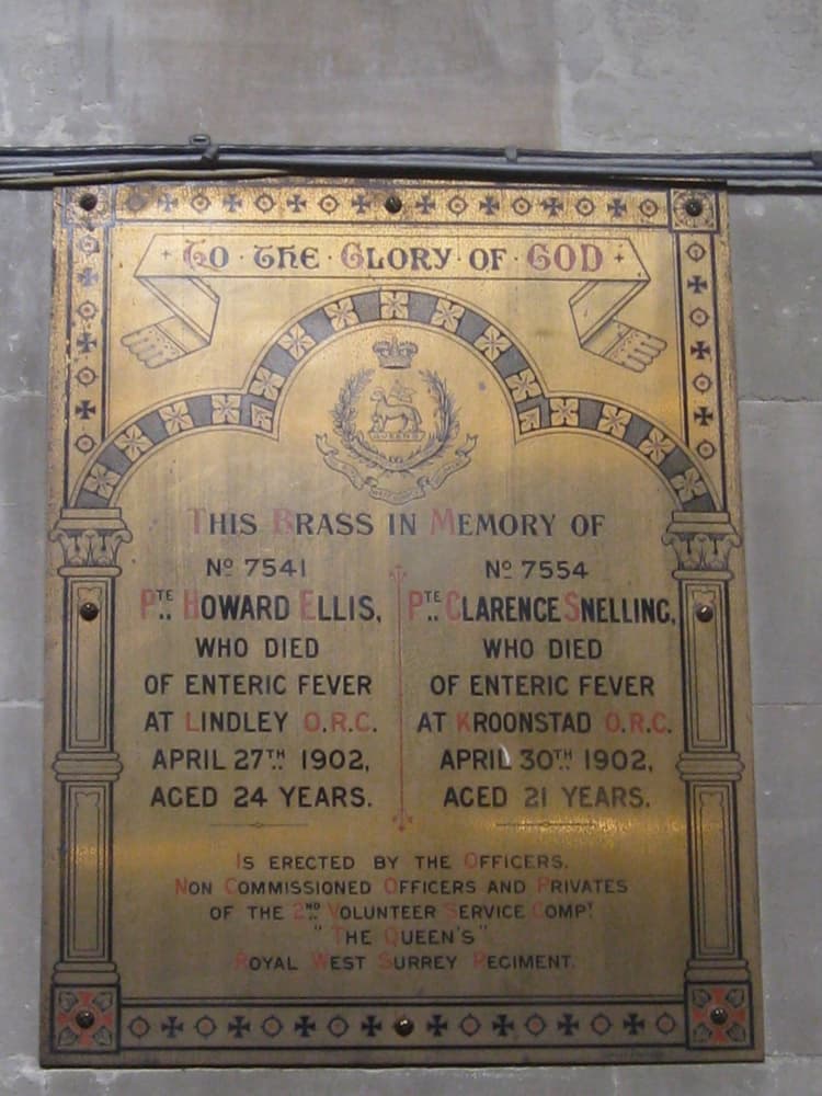 Private H Ellis And Private C Snelling