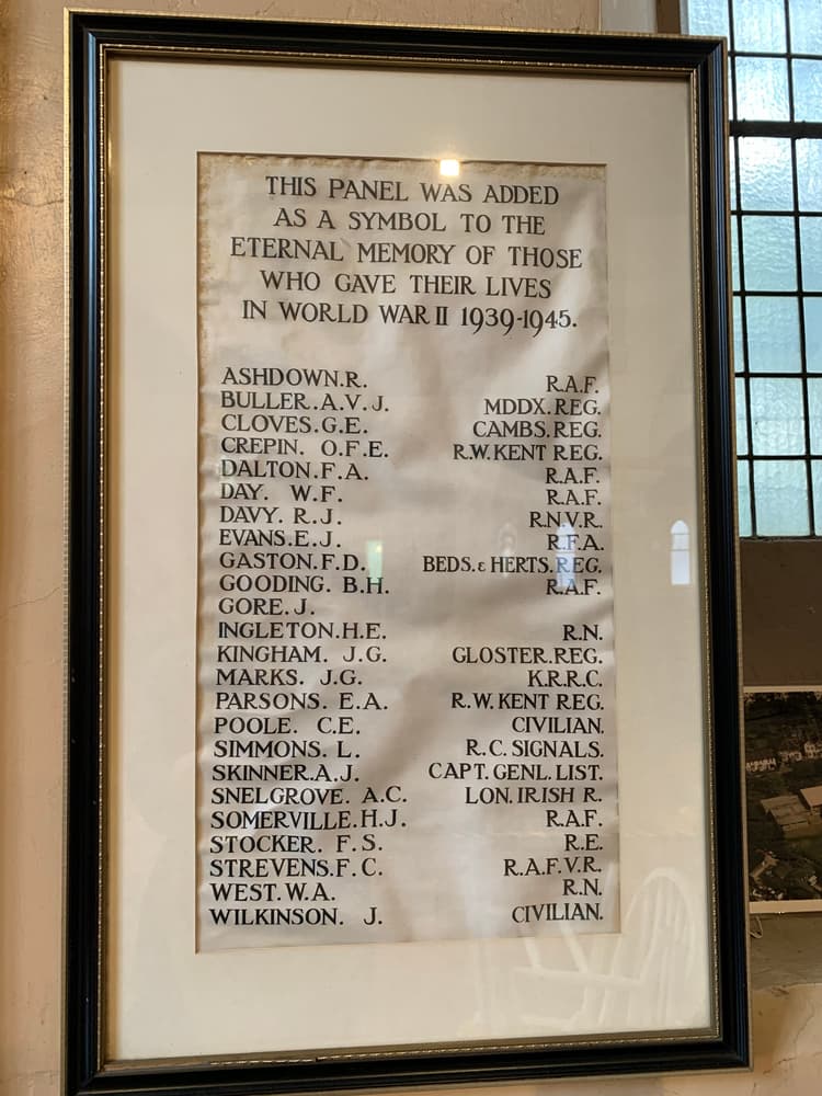 St Marks Church - WW2