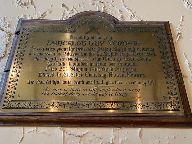 Second Lieutenant Lancelot Guy Verner